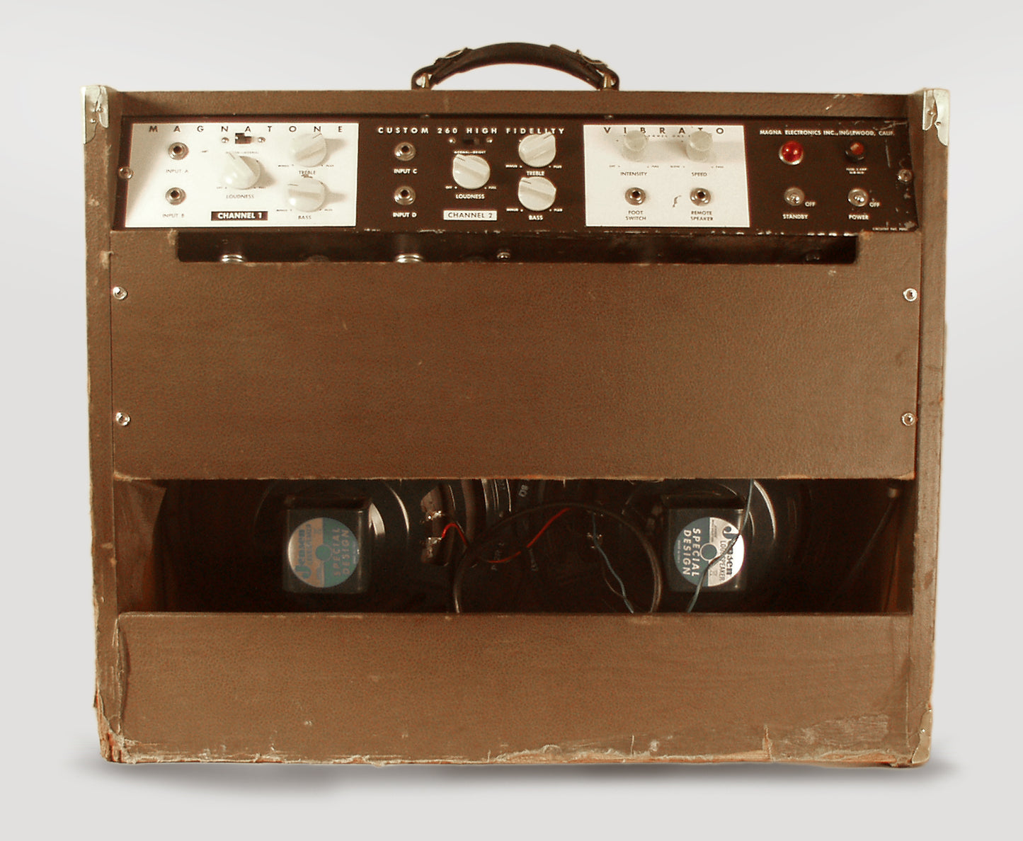 Magnatone Custom 260A Tube Guitar Amplifier (1959)
