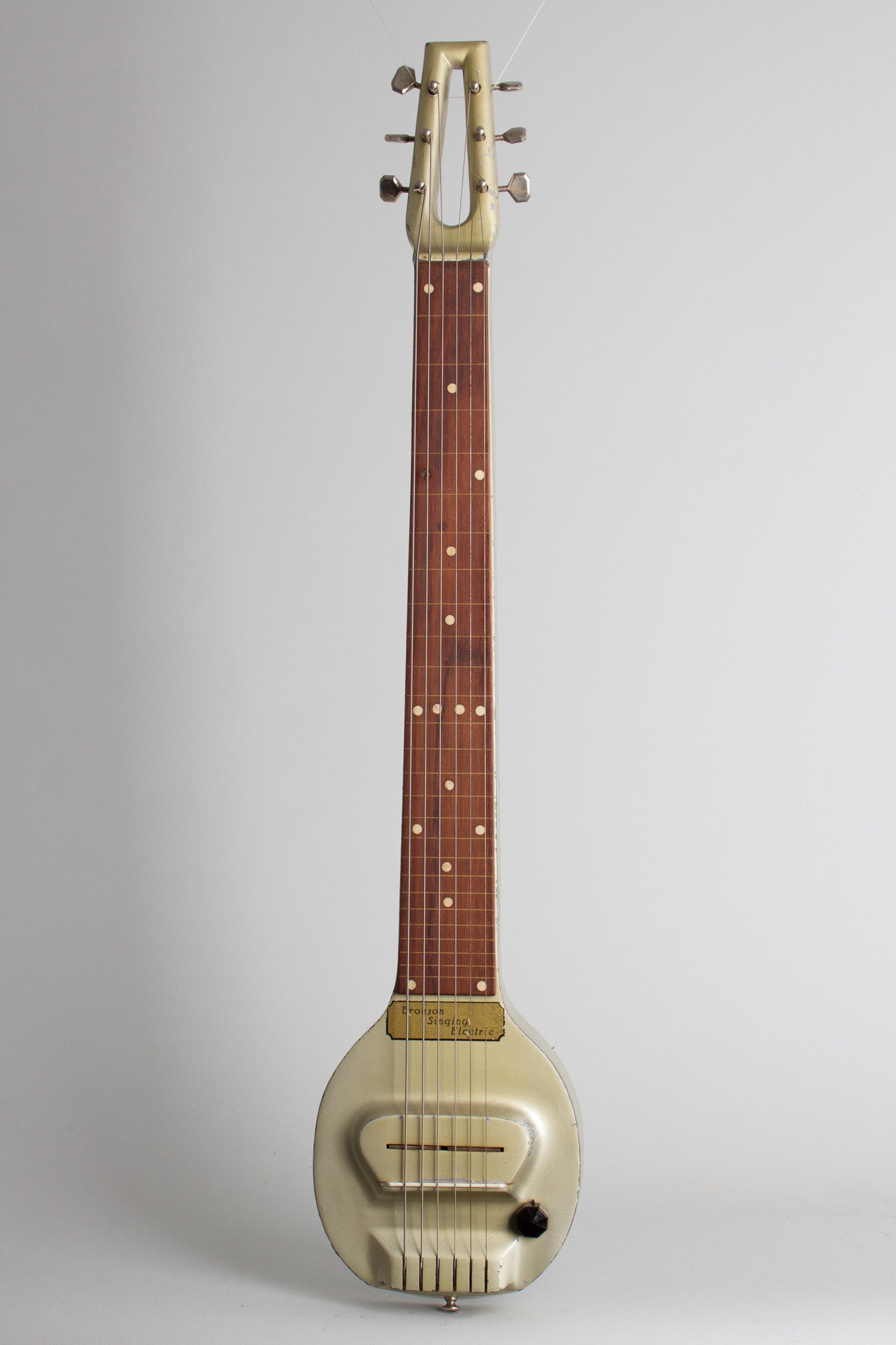 National-Dobro Corp. Bronson Singing Electric Lap Steel Electric with Matching Amplifier Guitar (1935)