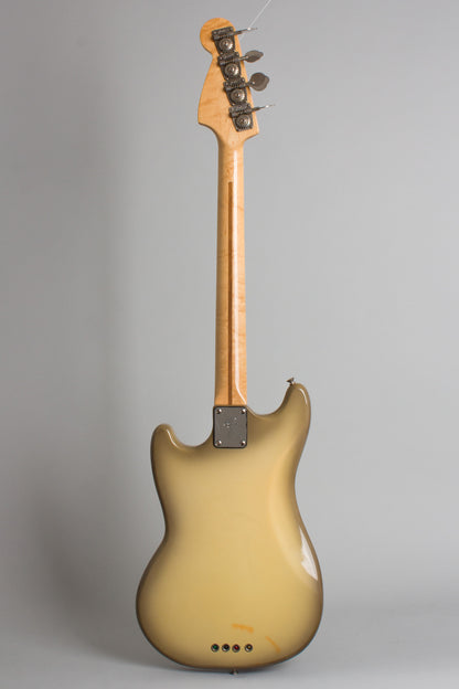 Fender Mustang Antigua Owned by Jeff Tweedy of Wilco Solid Body Electric Bass Guitar (1978)