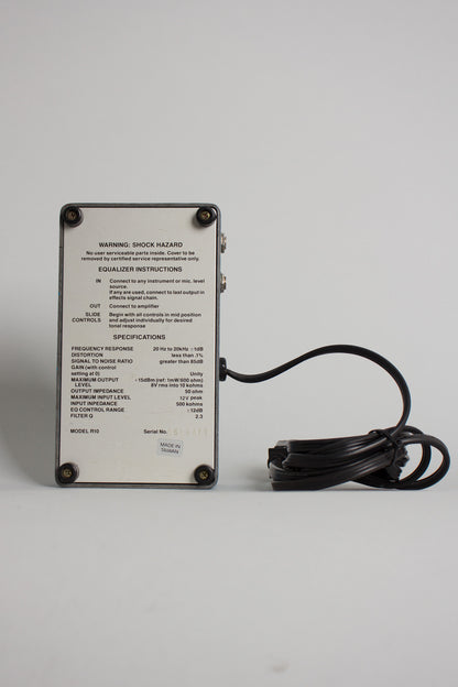 Ross 10 Band Graphic Equalizer Equalizer Pedal Effect (1980)