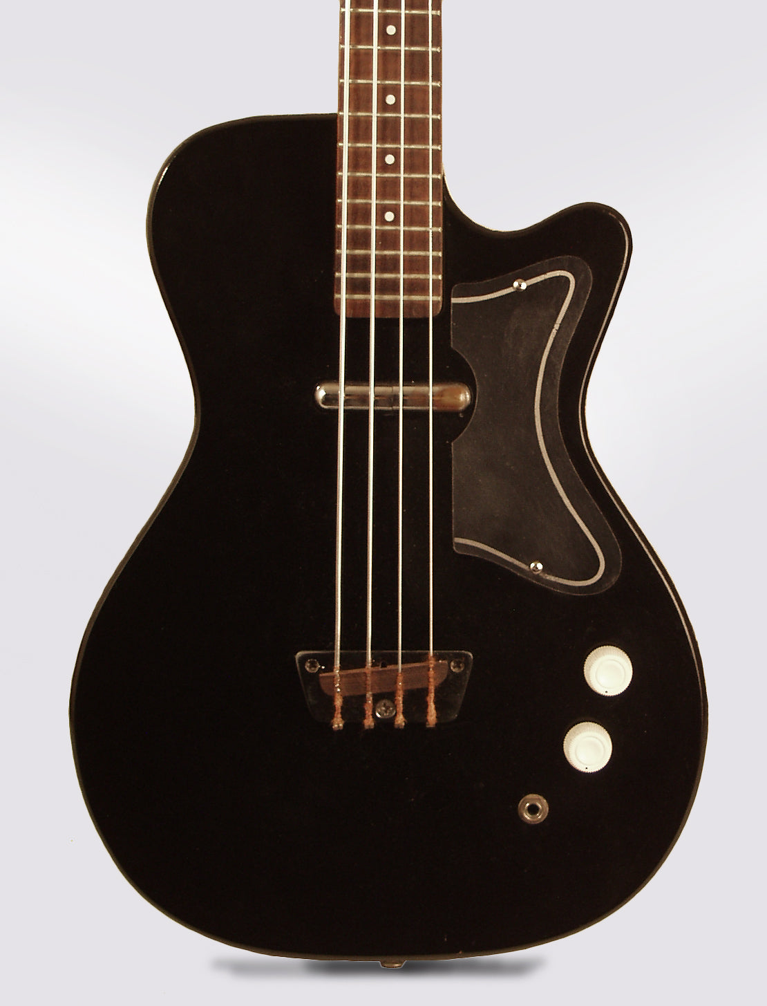 Danelectro Silvertone Model 1444 Electric Bass Guitar (1965)