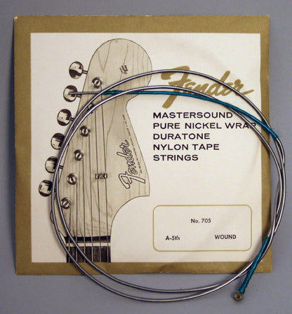 Fender Bass VI Six String Bass #700 Mastersound Flatwound Bass Guitar String Set (1969)