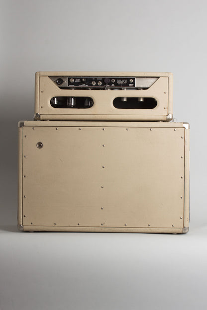 Fender Tremolux AA763 w/Larry Rodgers Reproduction 2x10 Cabinet Piggyback Tube Amplifier (1964)