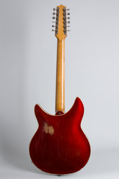Unbranded Ricken Serviceman 12 String Semi-Hollow Body Electric Guitar (1960s)