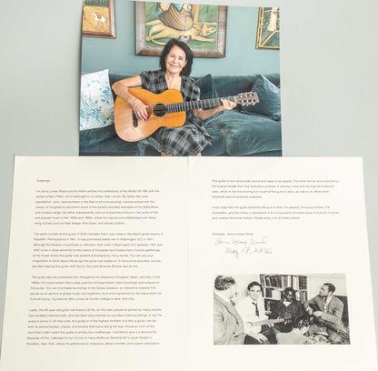 C. F. Martin 00-18G Owned and Played by Alan Lomax Classical Guitar (1941)