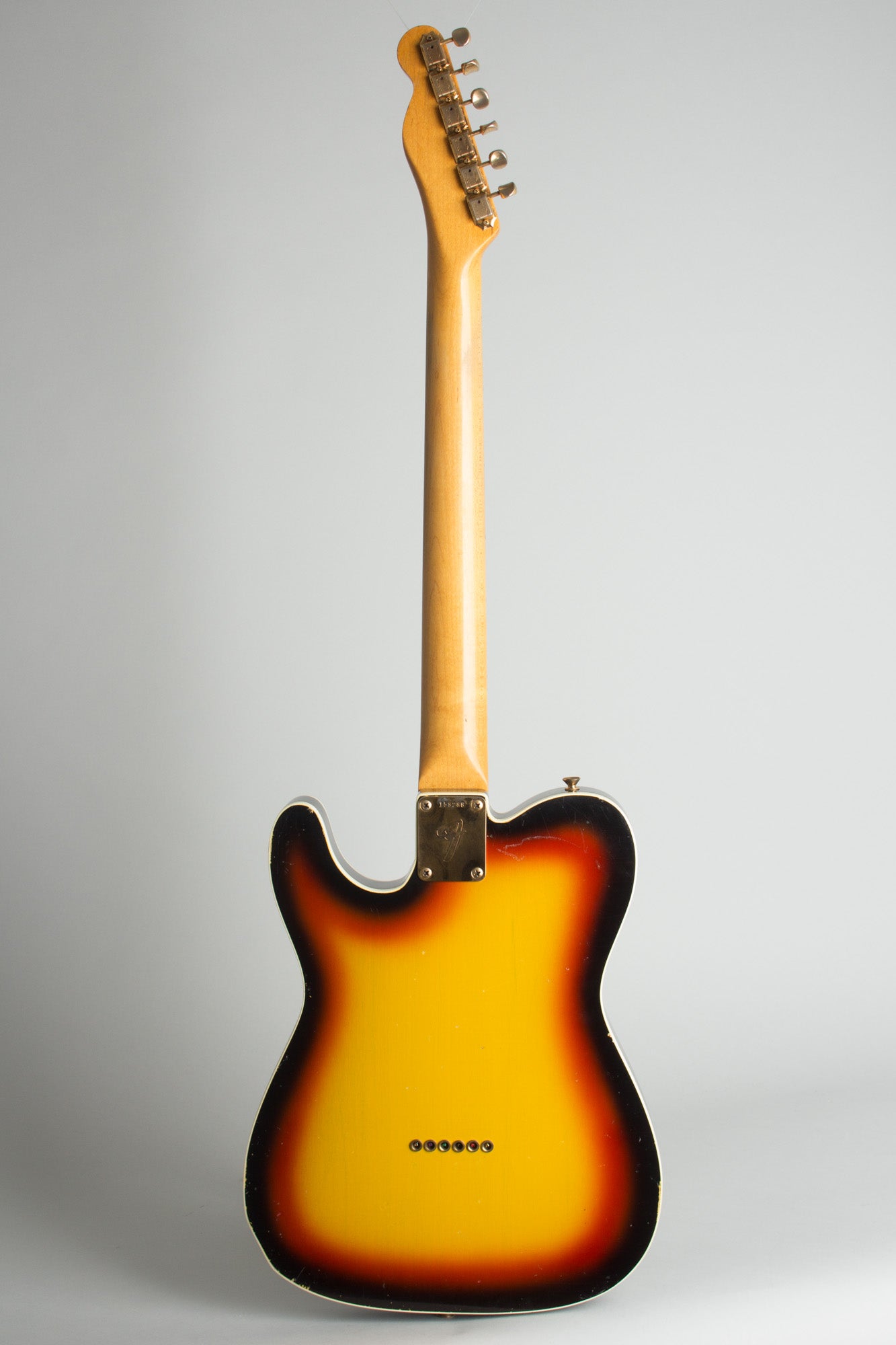 Fender Telecaster Custom with Gold Hardware Solid Body Electric Guitar (1966)