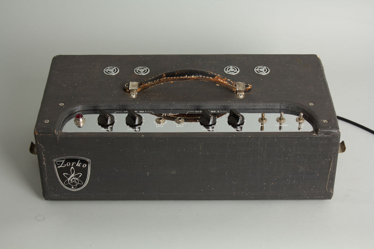 Zorko El Basso Model 1030 Piggyback Tube Amplifier (1961)