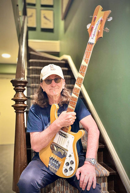 Rickenbacker Model 4001 Owned By Geddy Lee Solid Body Electric Bass Guitar (1968)