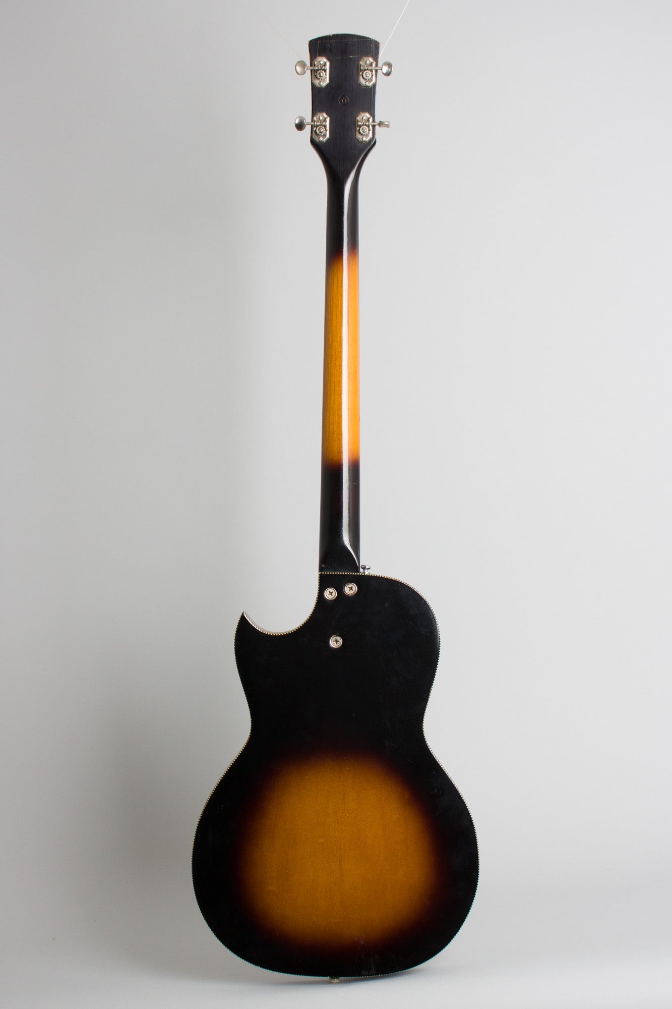 Kay K-5915 Semi-Hollow Body Electric Bass Guitar (1965)