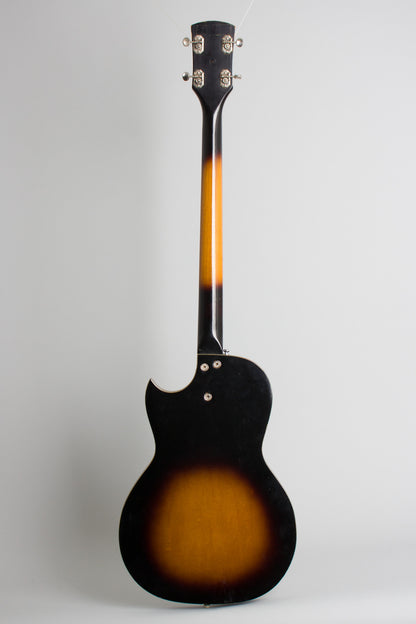 Kay K-5915 Semi-Hollow Body Electric Bass Guitar (1965)