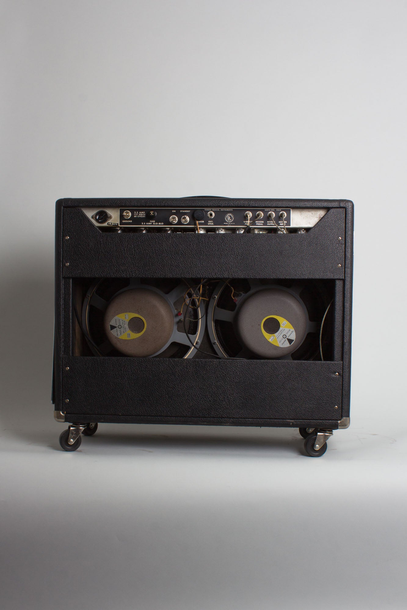 Fender Twin Reverb AC-568 w/factory JBLs Large Combo Tube Amplifier (1968)