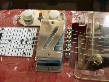 Multi-Kord Six-String Pedal Steel Electric Guitar