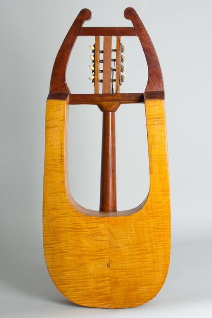 Joe Wright Folk Art Lyre Flat Top Mandolin