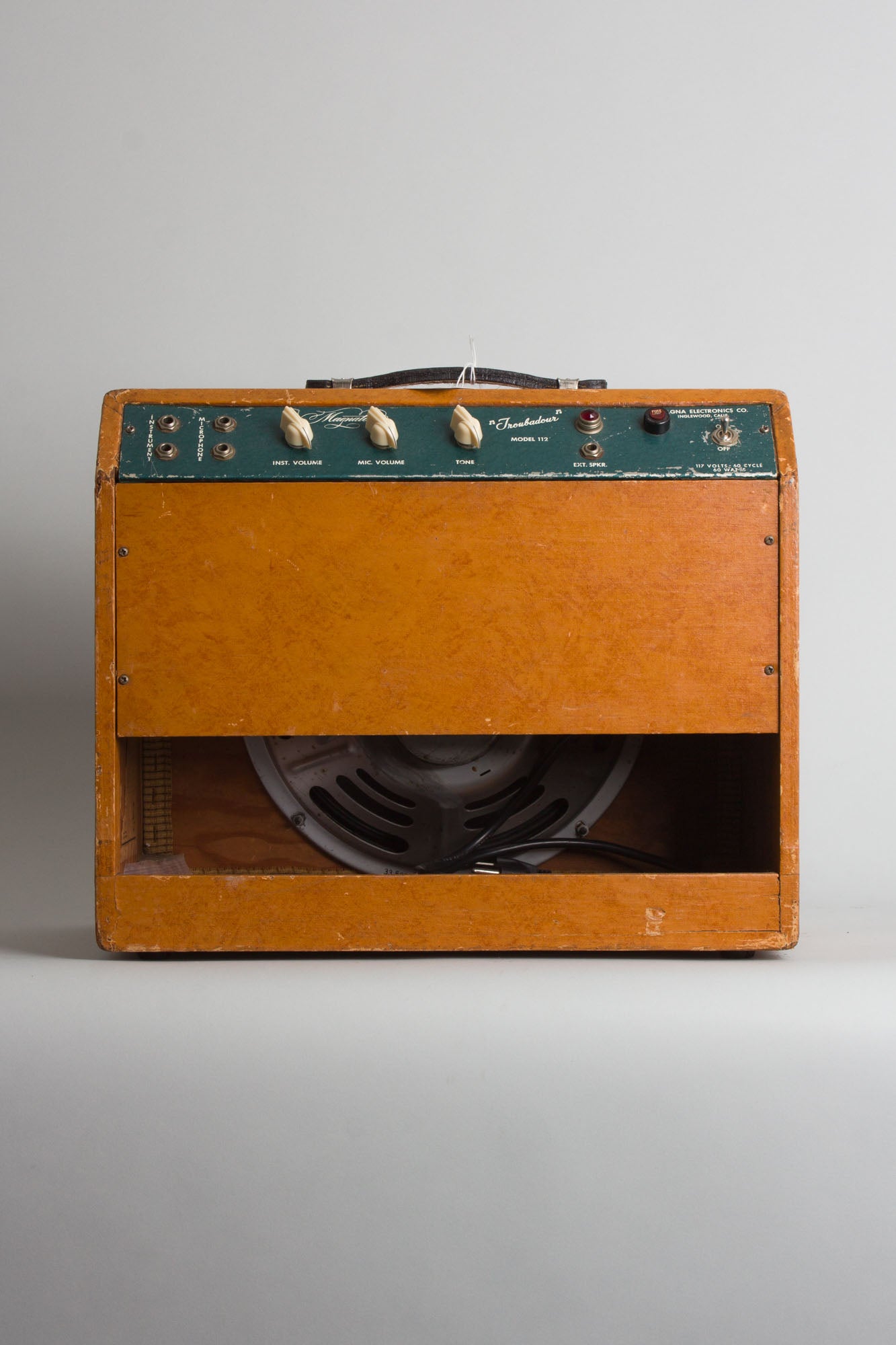 Magnatone Troubadour Model 112 Previously Owned by Steely Dan's Walter Becker Tube Amplifier (1953)