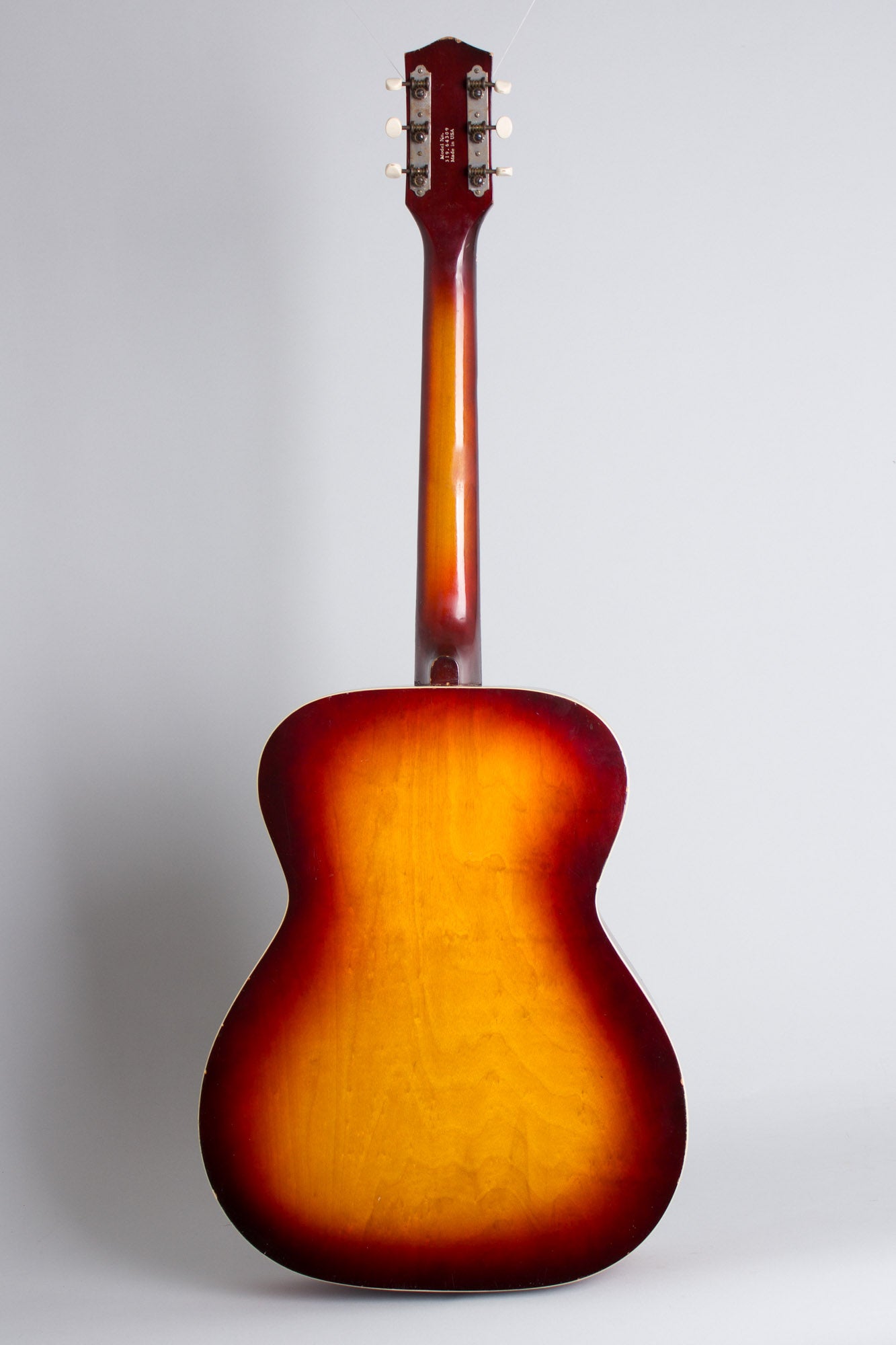 Harmony Silvertone Model 643 Flat Top Acoustic Guitar (1968)