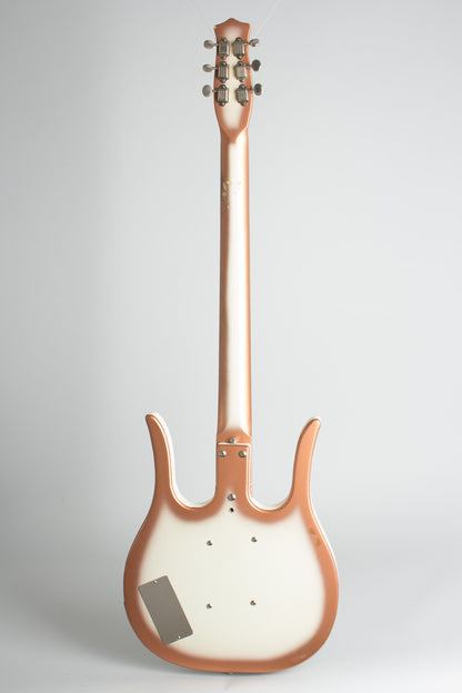 Danelectro Longhorn Model 4623 Electric 6-String Bass Guitar (1963)