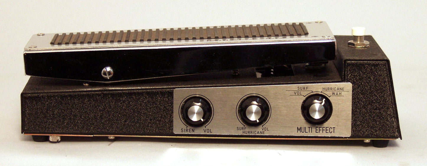 National ME 940 Multi-Effect ""Siren Wah"" Wah-Wah Pedal Effect (1970)