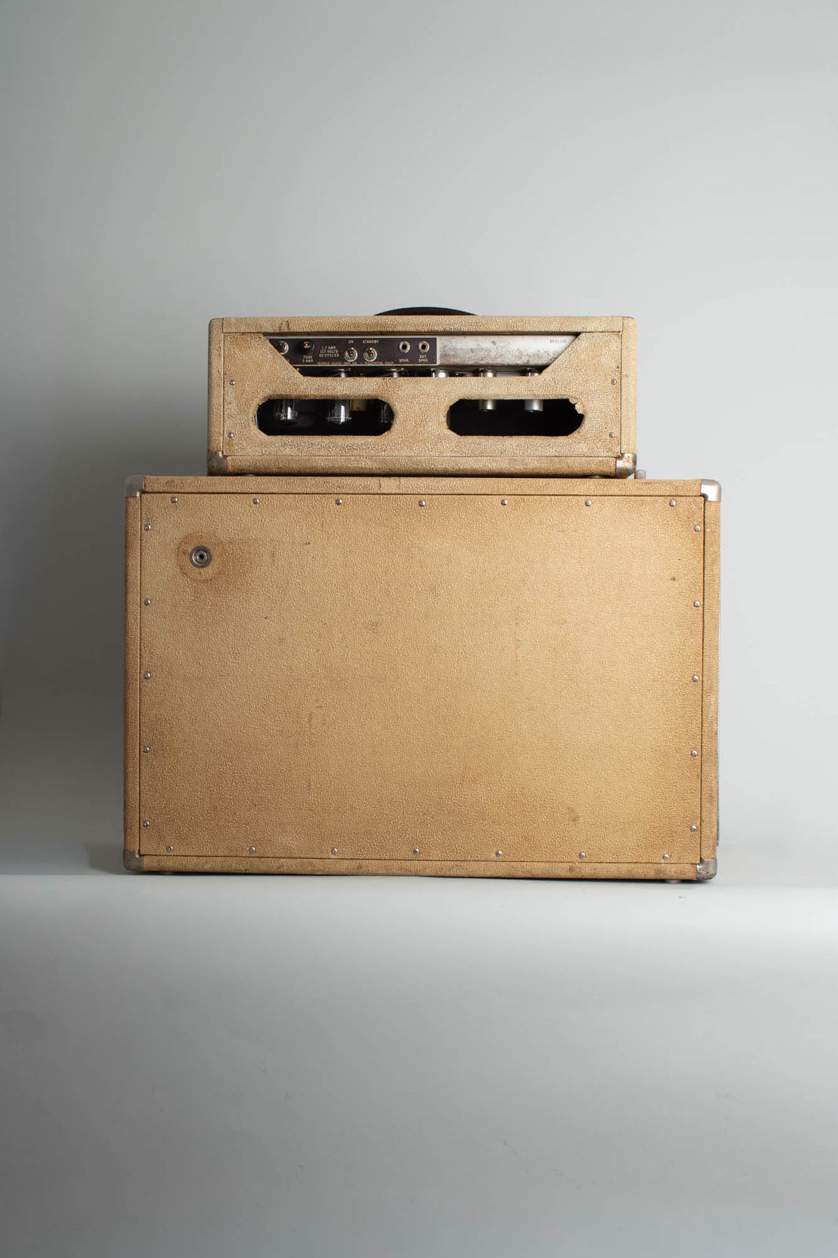 Fender Bassman 6G6-A Piggyback Tube Amplifier (1962)