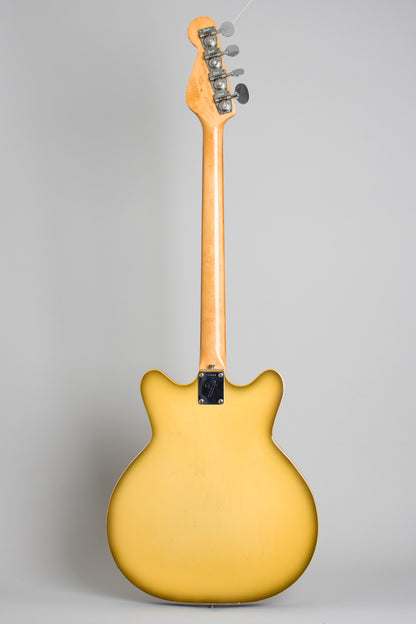 Fender Coronado Bass II Antigua Hollow Body Electric Bass Guitar (1968)