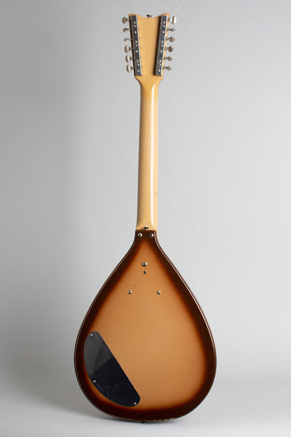 Danelectro Bellzouki Model 7010 12 String Semi-Hollow Body Electric Guitar (1965)