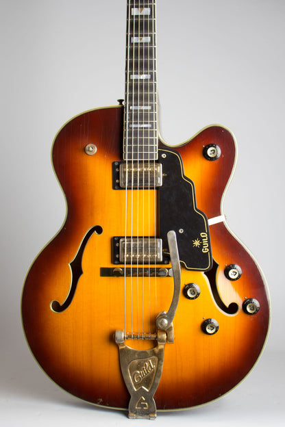 Guild X-500 Special Arch Top Hollow Body Electric Guitar (1965)