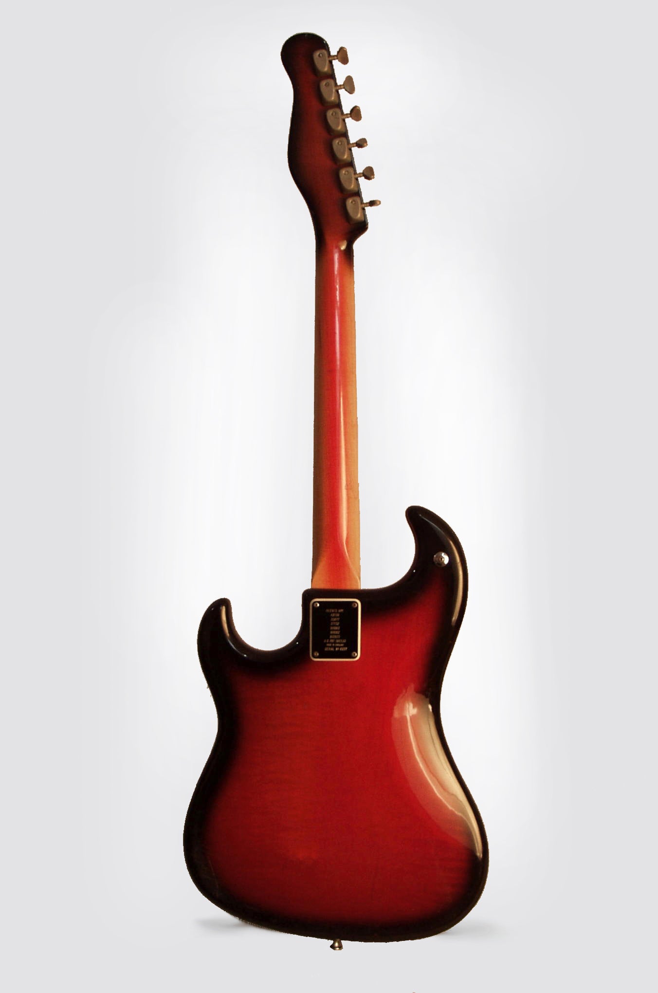 Burns Ampeg ""Wild Dog"" EG-1S Jazz Split Sound Solid Body Electric Guitar (1964)