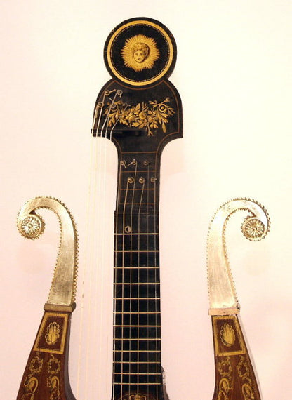 Edward Light Apollo Lyre Harp Guitar (1817)