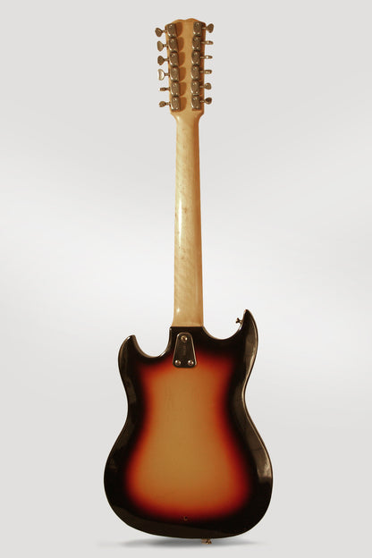 Hagstrom F-12S 12 String Solid Body Electric Guitar (1967)