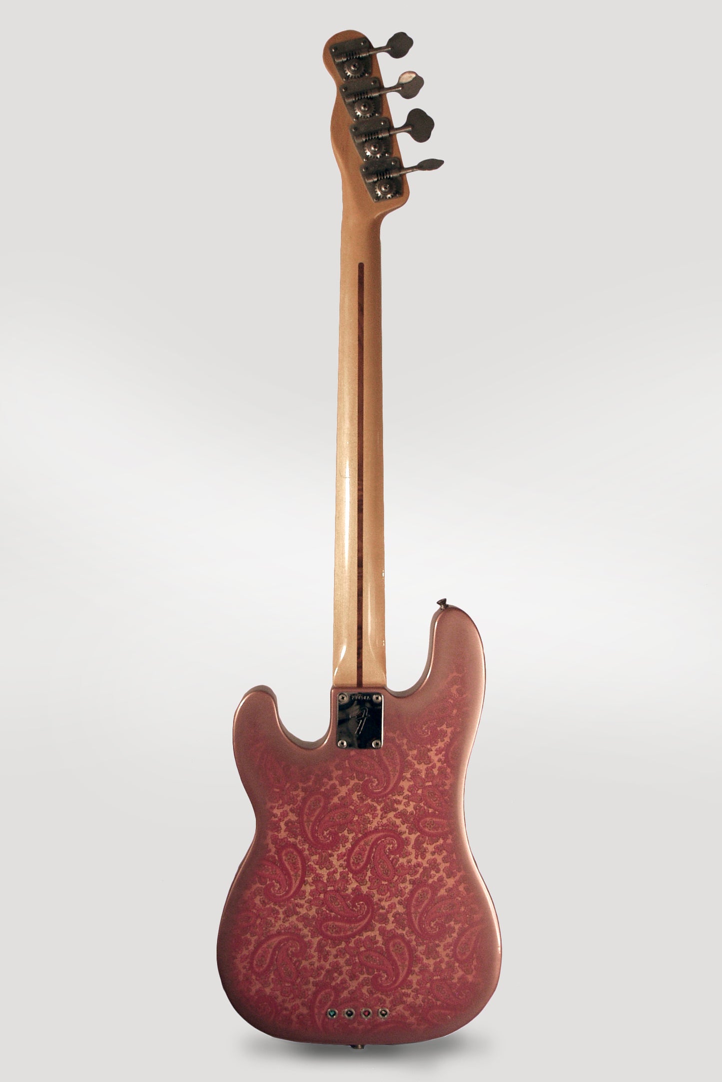 Fender Telecaster Bass Pink Paisley Solid Body Electric Bass Guitar (1968)