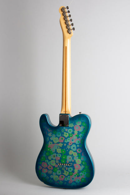 Fender Blue Floral Telecaster Solid Body Electric Guitar (2001)