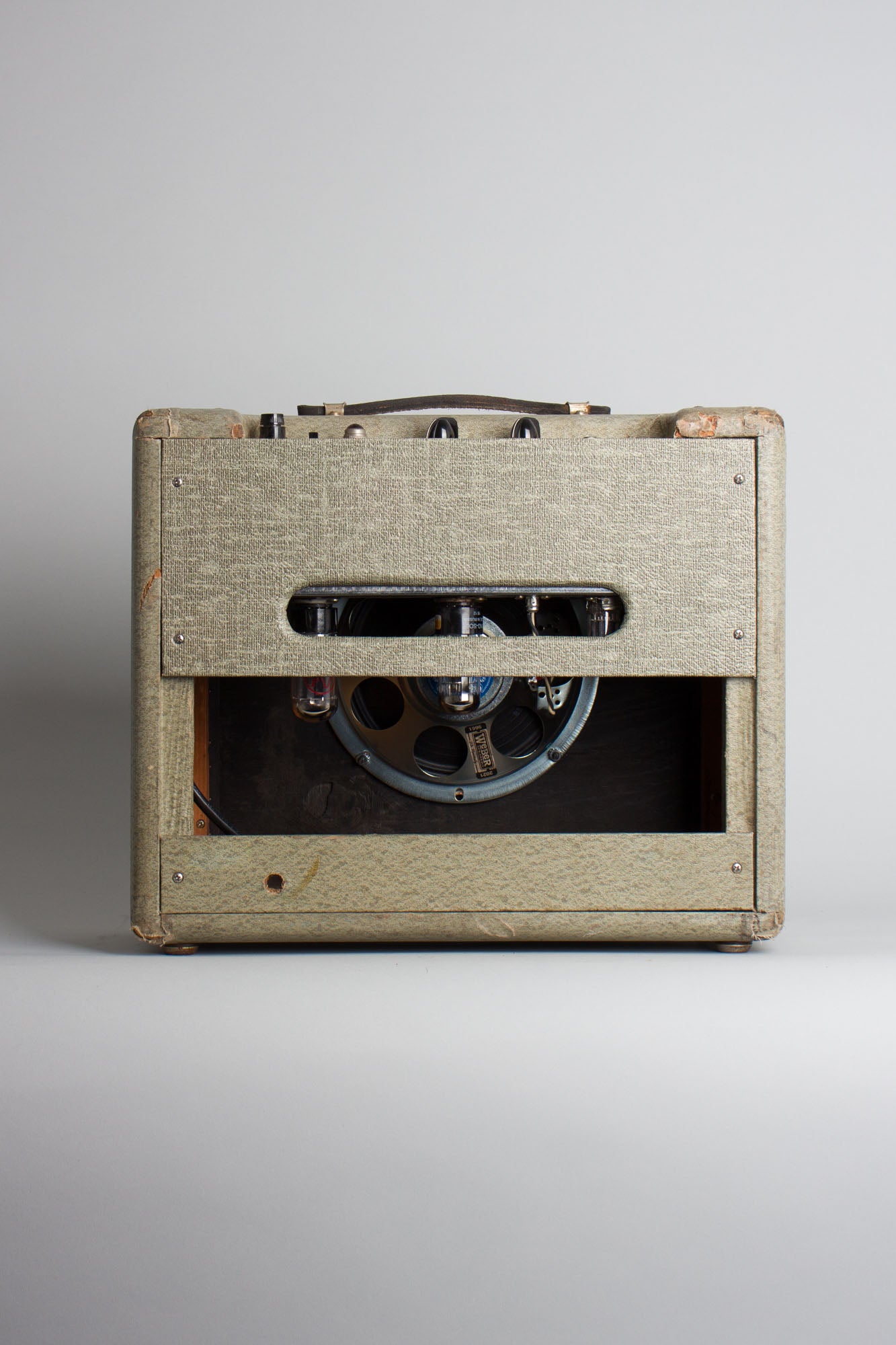 Fender White Model 80 Tube Amplifier (1961)