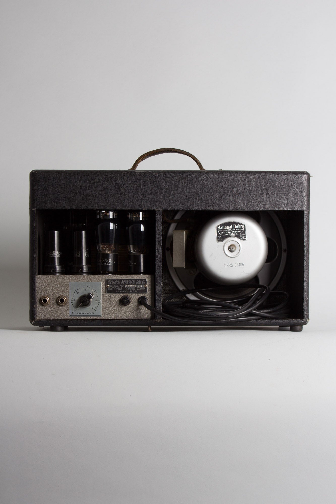 National-Dobro Model C Tube Amplifier (1938)