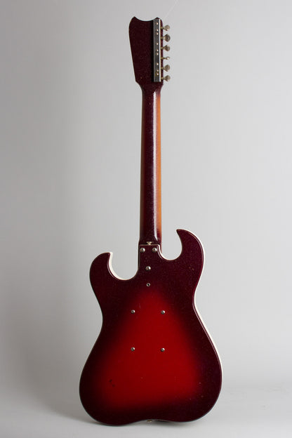 Danelectro Silvertone Model 1457 Amp-In-Case Semi-Hollow Body Electric Guitar (1965)