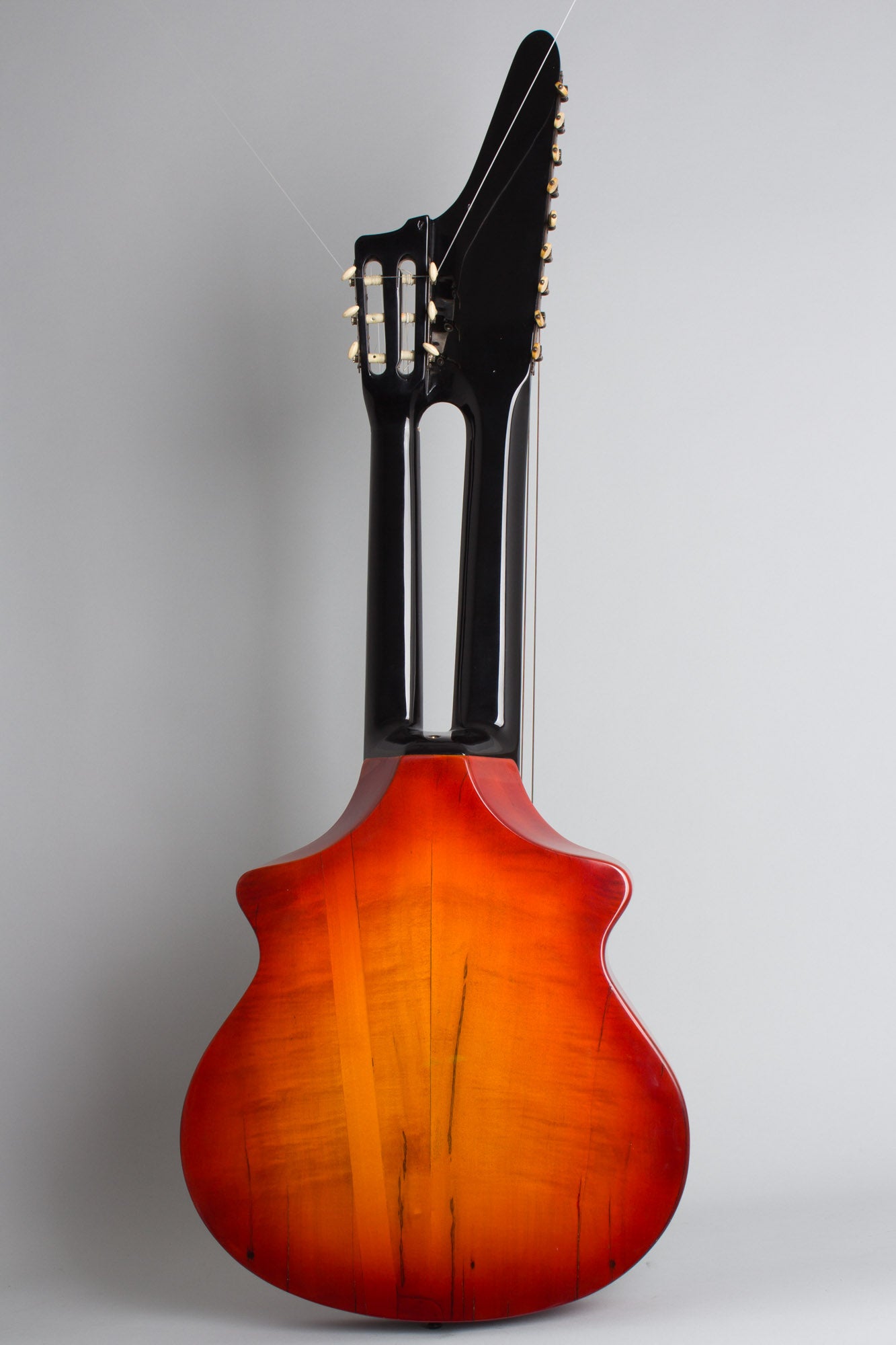 unlabelled Wappen 15 Course Contra Bass Harp Guitar (1900s)