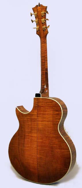 David Nichols 17"" Cutaway Arch Top Acoustic Guitar (1995)