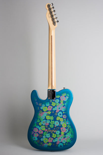 Fender Blue Floral Telecaster Solid Body Electric Guitar (2017)