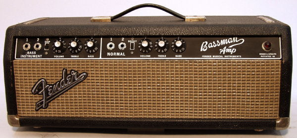 Fender Bassman AA165 Tube Bass Amplifier (1965)