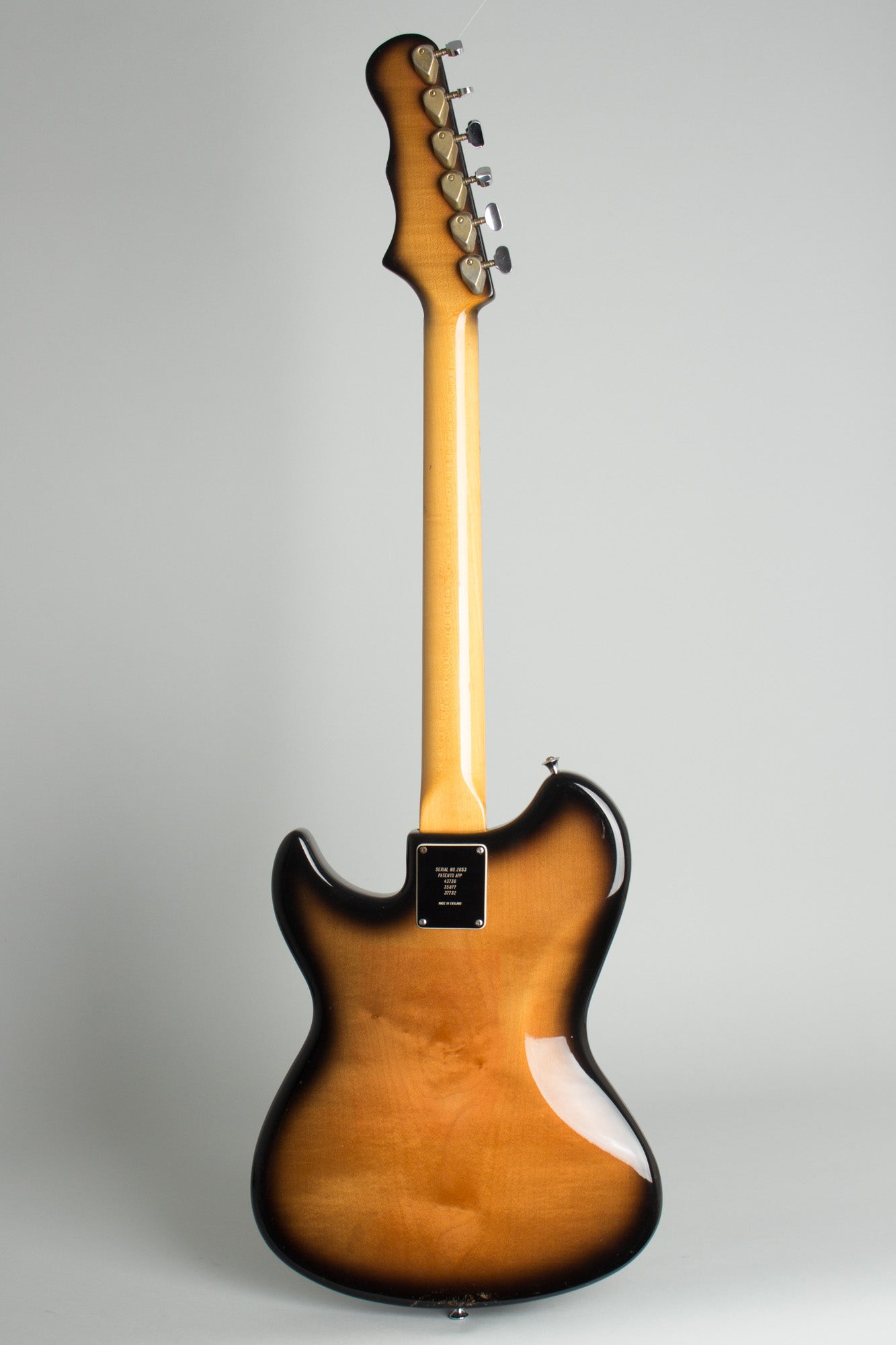 Burns Ampeg Deluxe Wild Dog/ Split Sonic Owned by Steely Dan's Walter Becker Solid Body Electric Guitar (1963)
