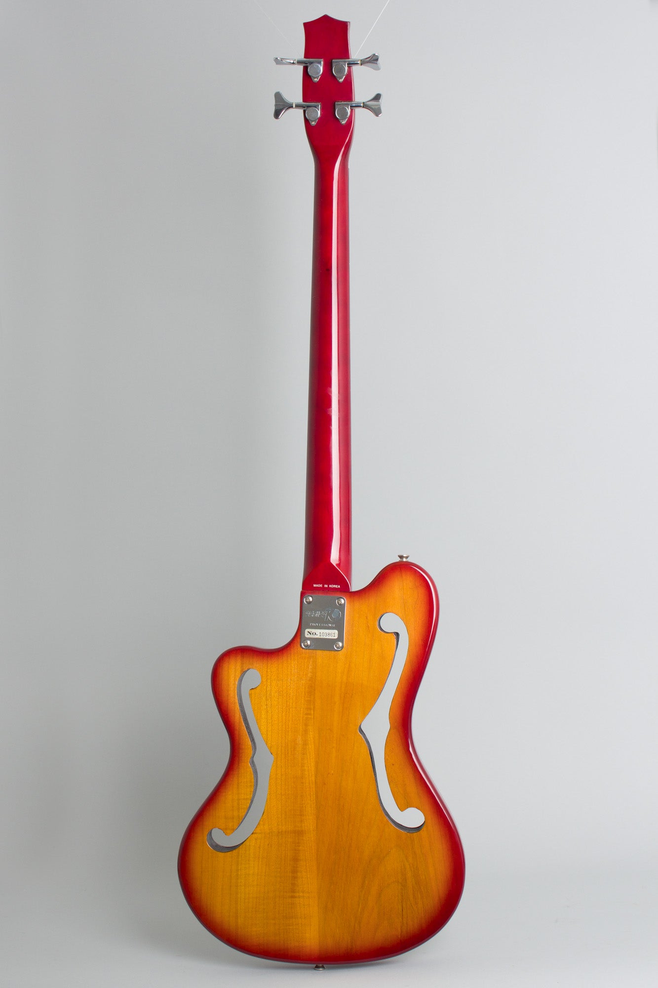 Series 10 Professional Ampeg style Solid Body Electric Bass Guitar (1990)