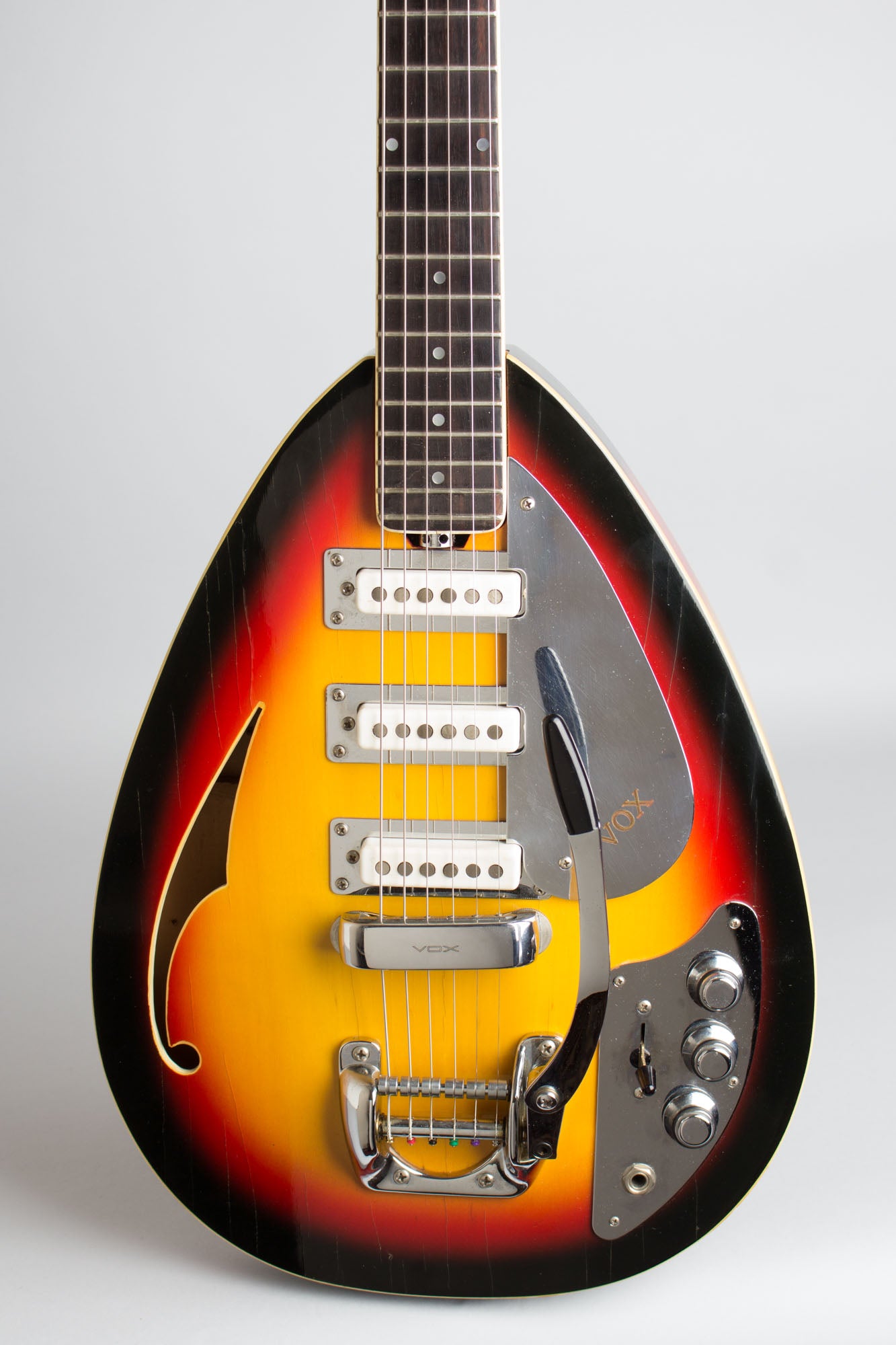 Vox Mark VI Acoustic Thinline Hollow Body Electric Guitar (1966)