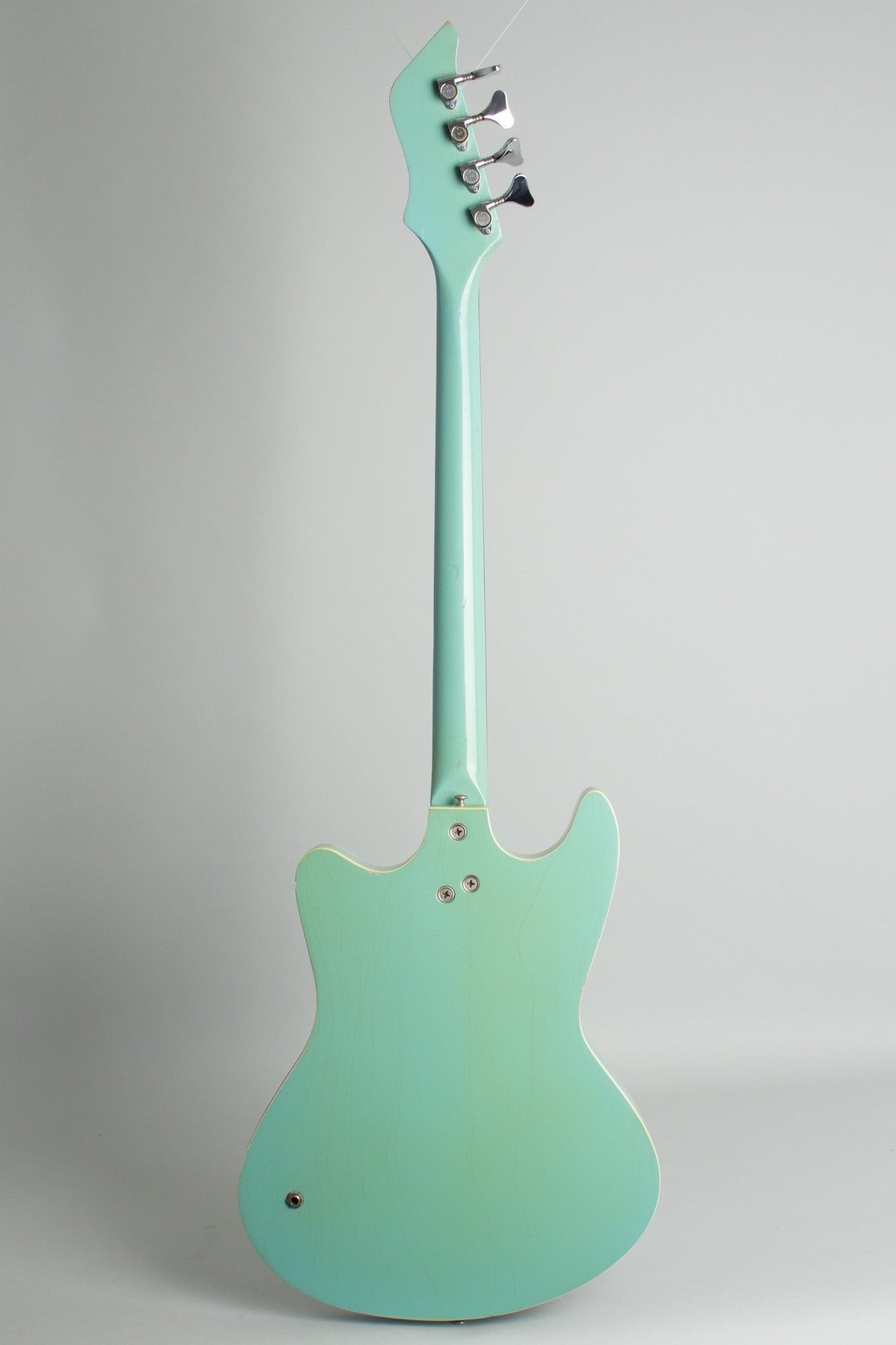 Kay Model K-5925 Semi-Hollow Body Electric Bass Guitar (1967)