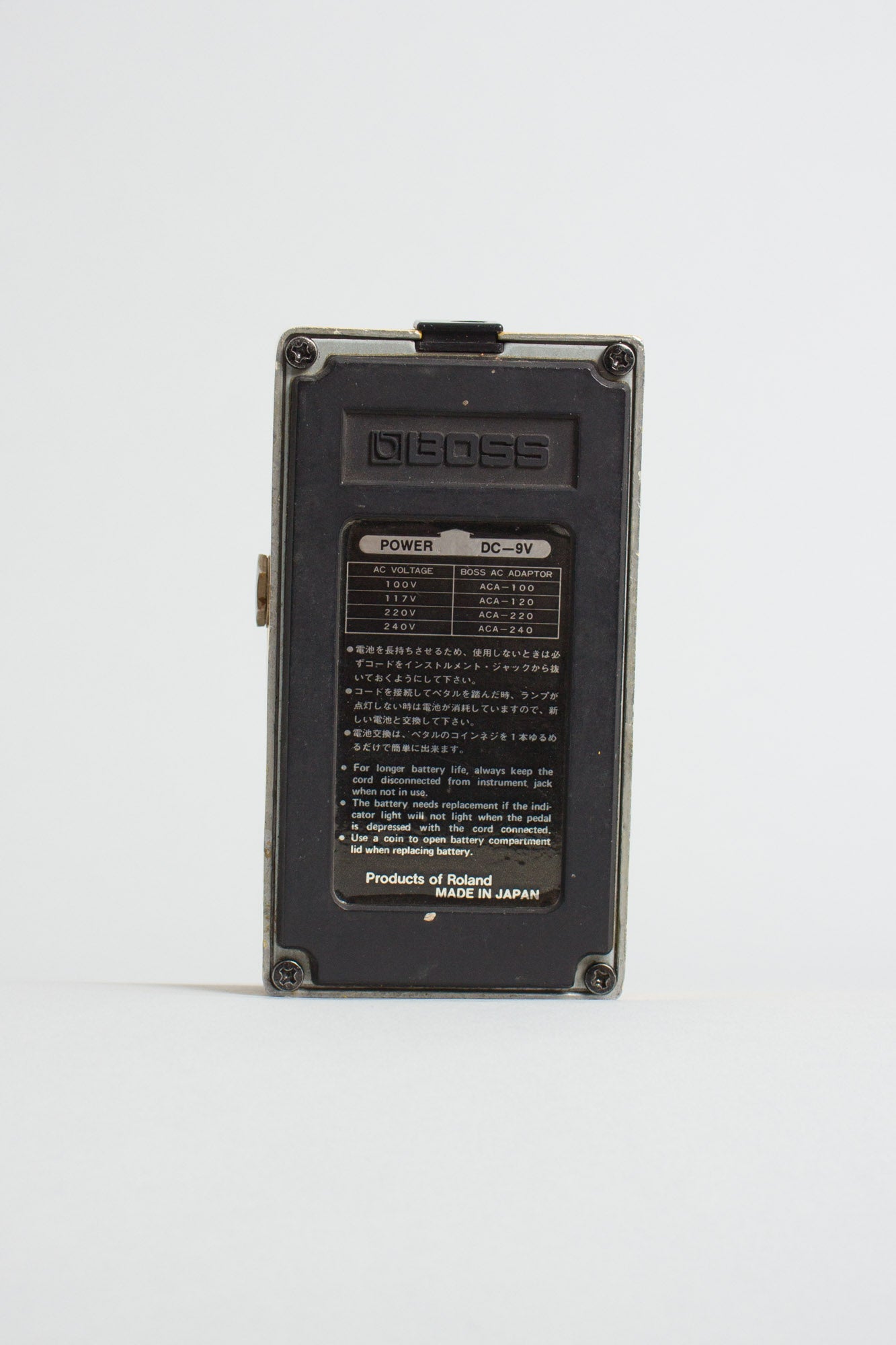 Boss OD-1 Overdrive Effect (1980)