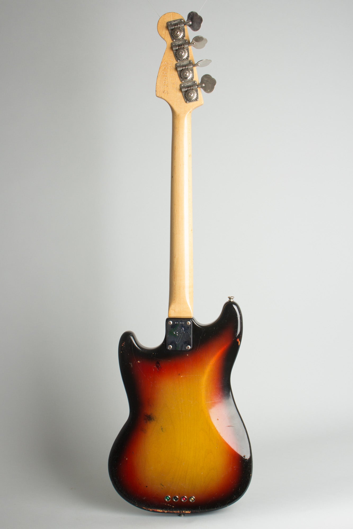 Fender Mustang Solid Body Electric Bass Guitar (1975)