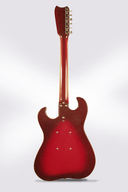 Danelectro Silvertone Model 1457 Amp-In-Case Semi-Hollow Electric Guitar and Amplifier Set (1965)
