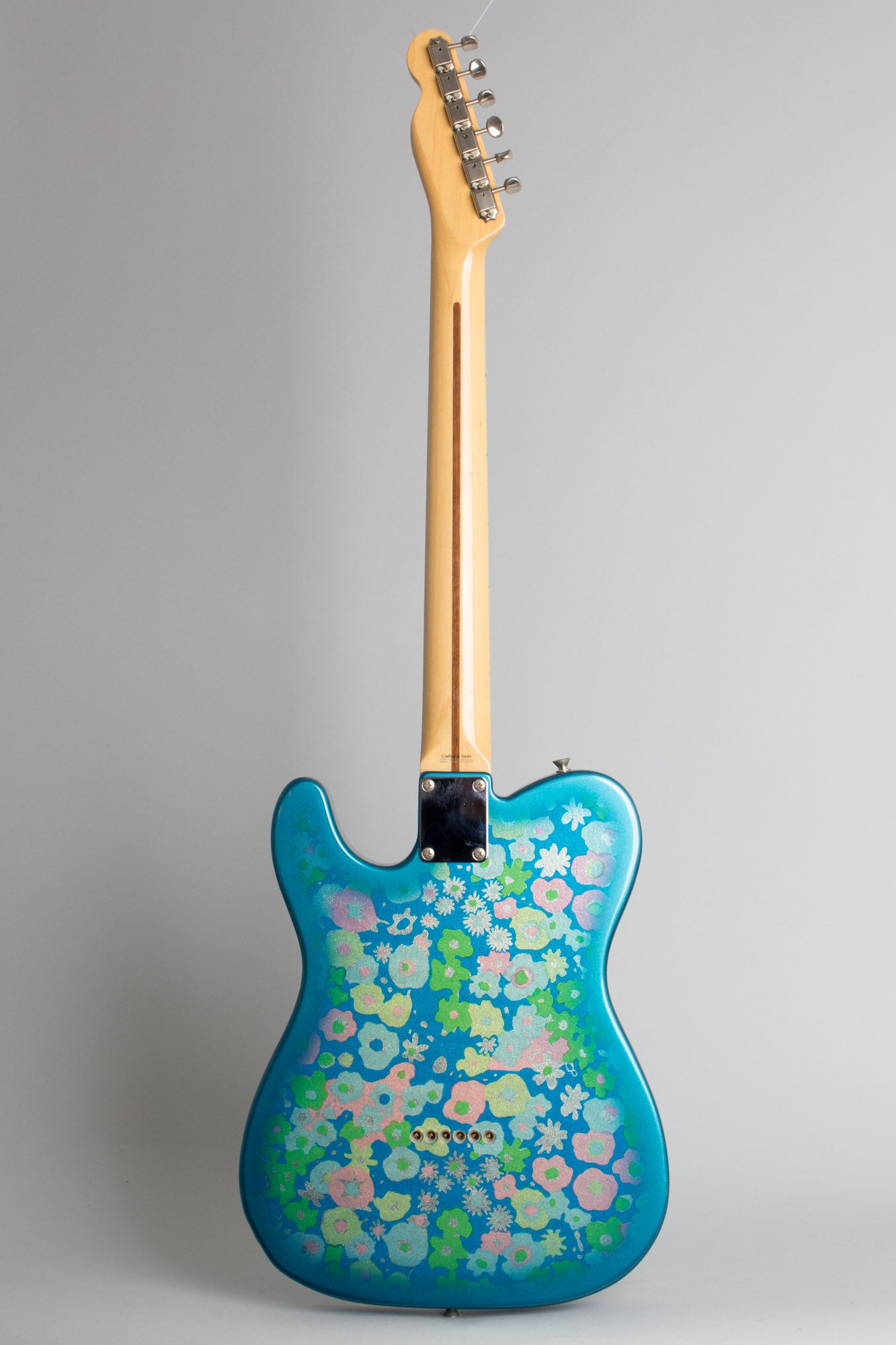 Fender Blue Floral Telecaster Solid Body Electric Guitar (2006)