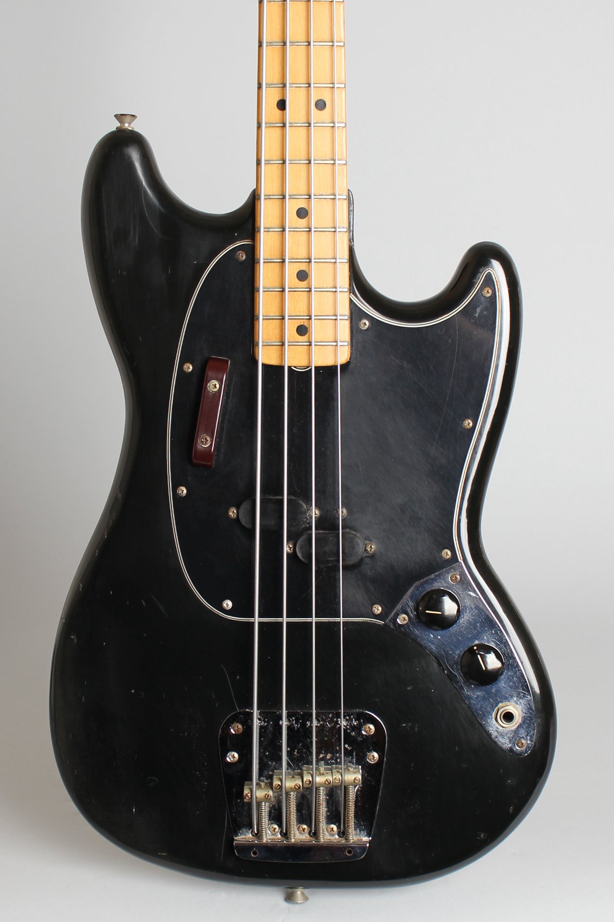 Fender Mustang Solid Body Electric Bass Guitar (1976)