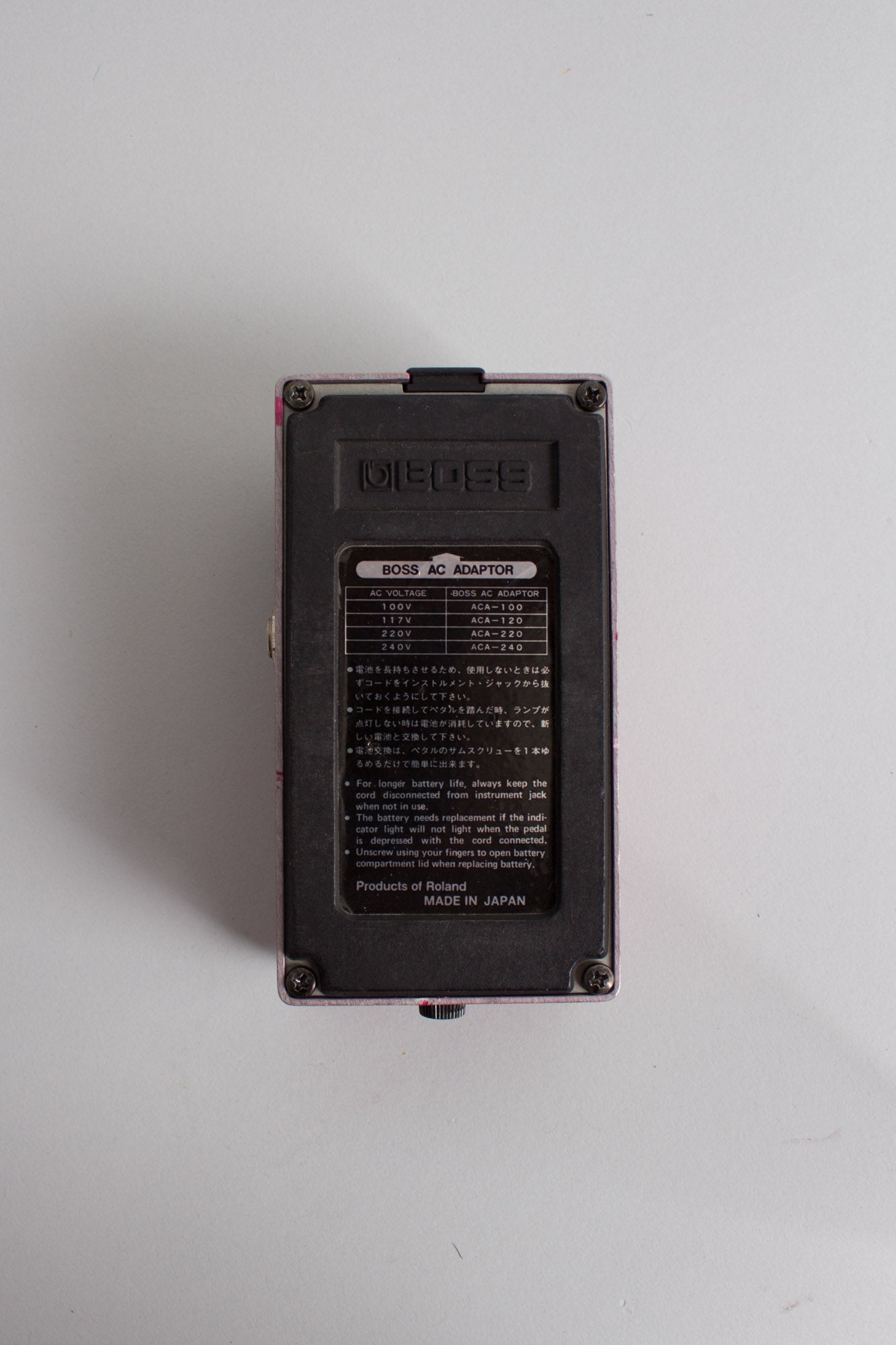 Boss DM-2 Delay Effect (1982)