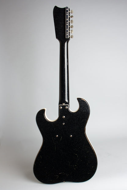 Danelectro Silvertone Model 1448 Semi-Hollow Body Electric Guitar (1965)