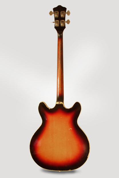 Guild Starfire Bass Semi-Hollow Body Electric Bass Guitar (1966)