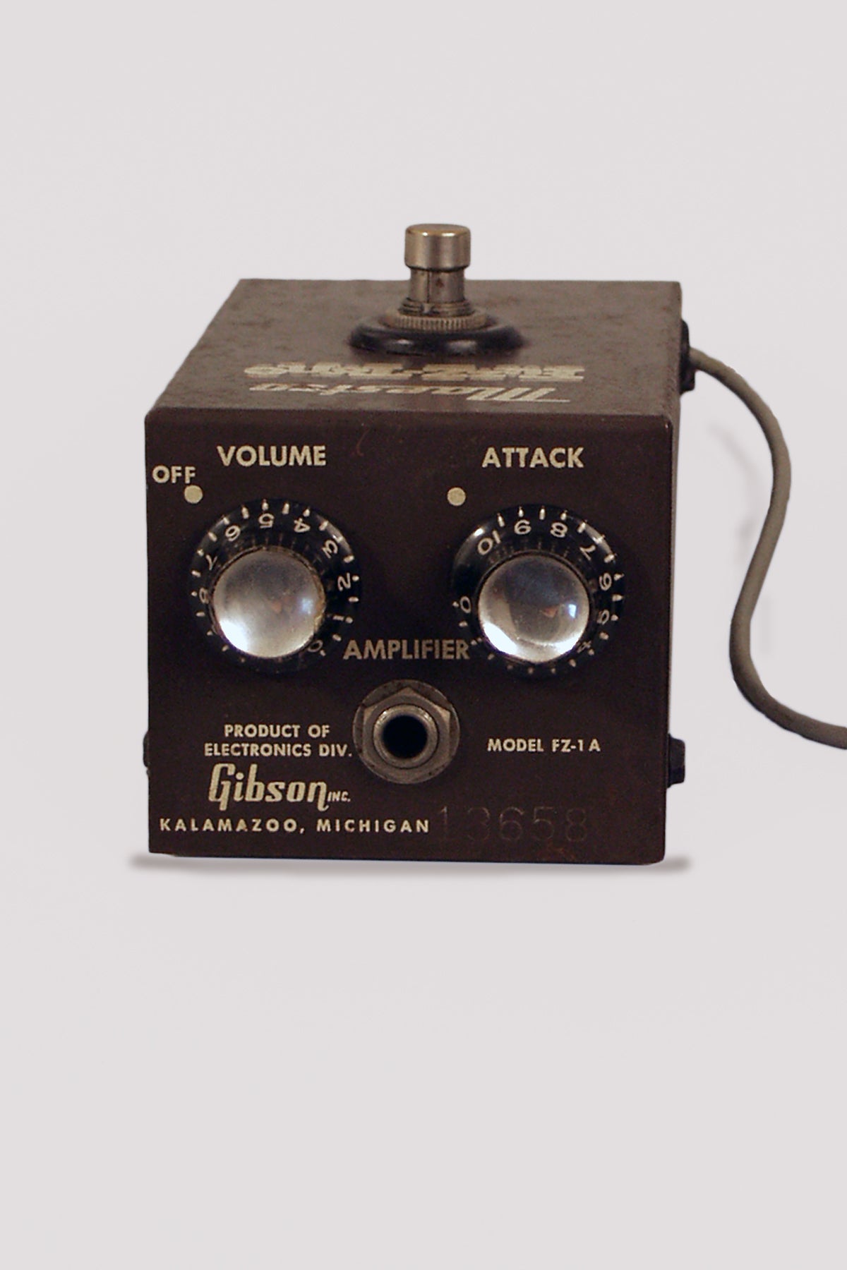 Gibson Maestro FZ-1A Fuzz-Tone Distortion Pedal Effect (1964)
